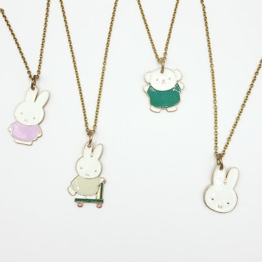 Goldcoloured Miffy Necklace