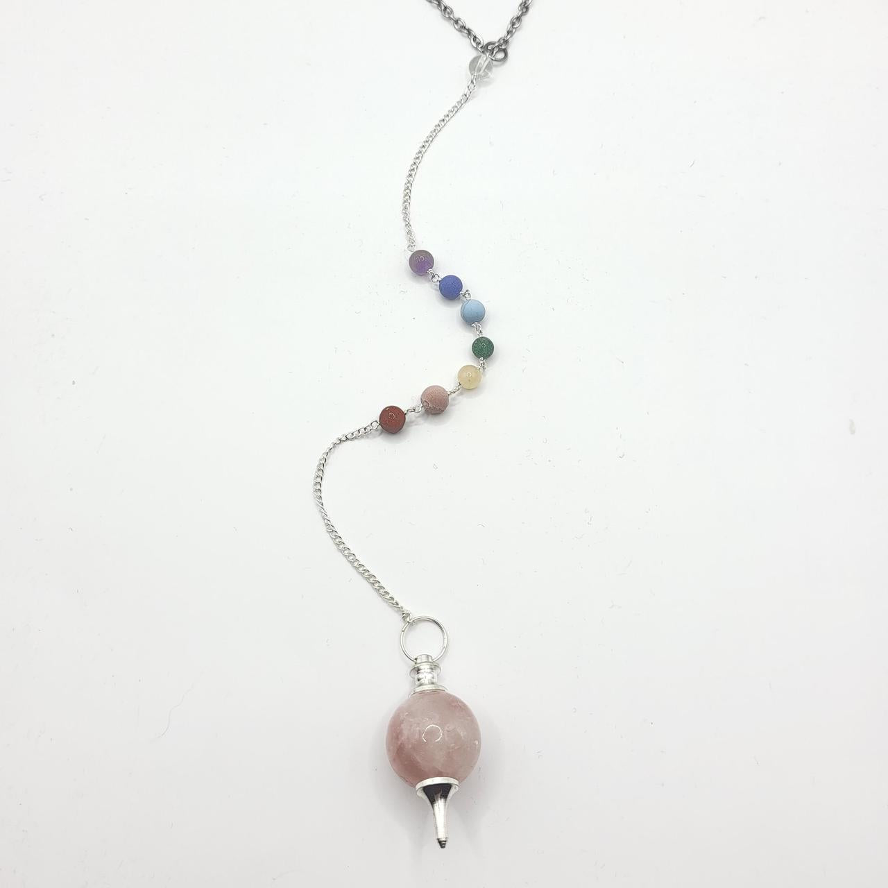 Mermet-Pendulum Chakra Necklace