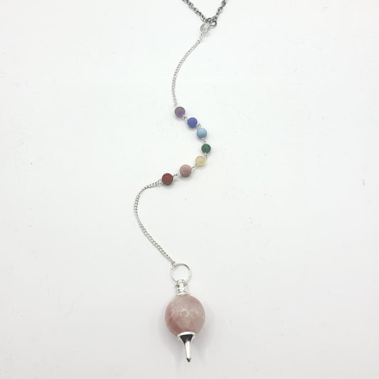 Mermet-Pendulum Chakra Necklace