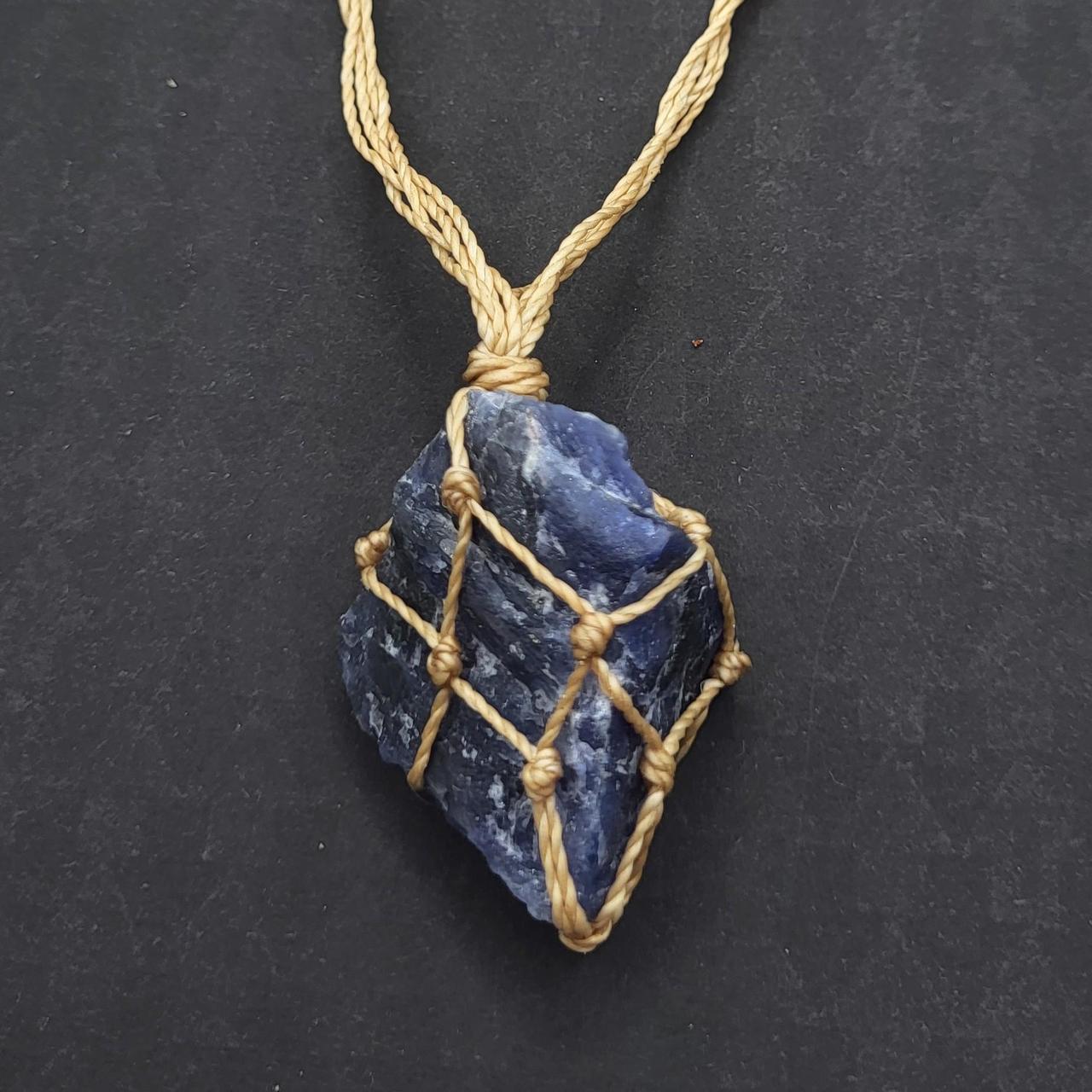 Raw Soladite Necklace