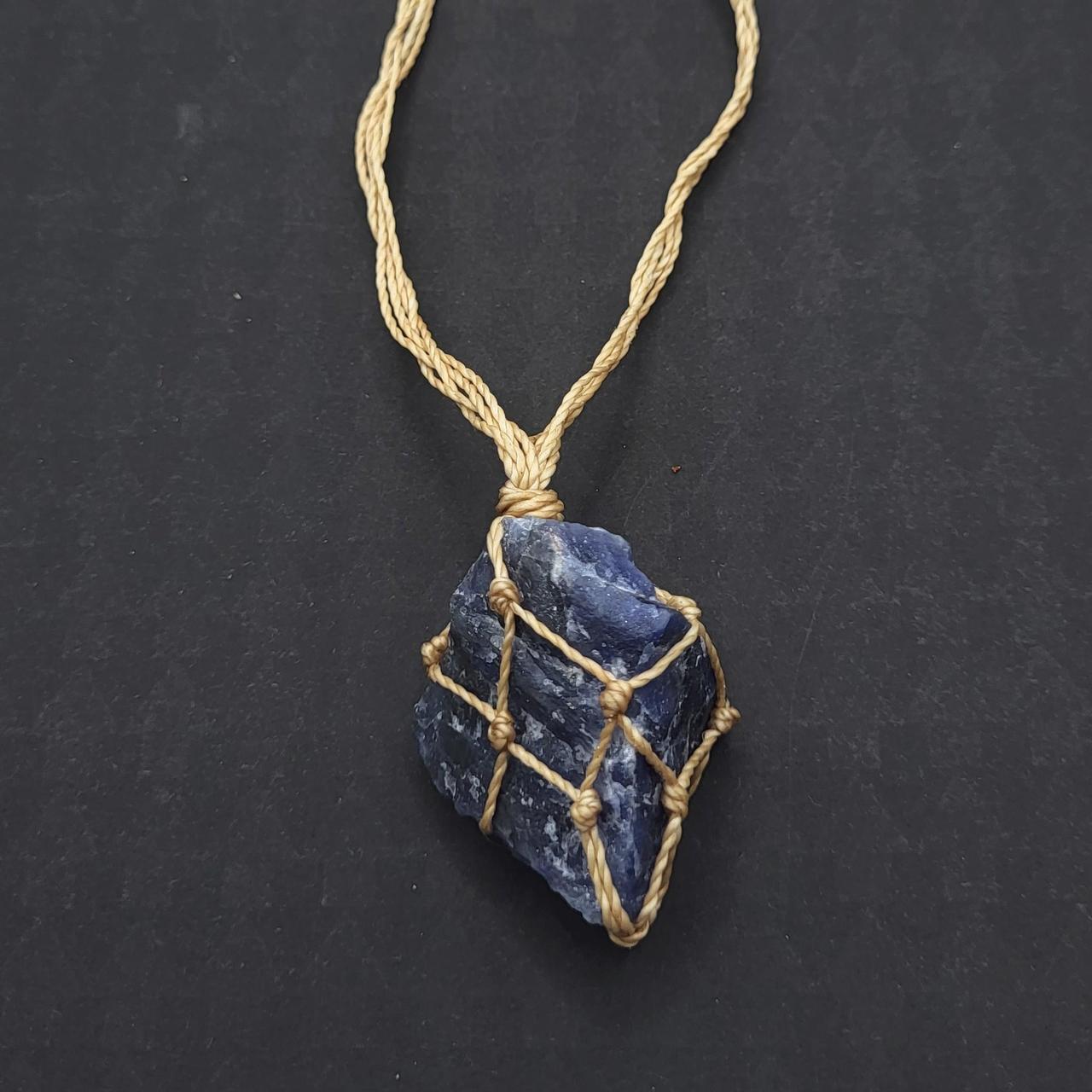 Raw Soladite Necklace