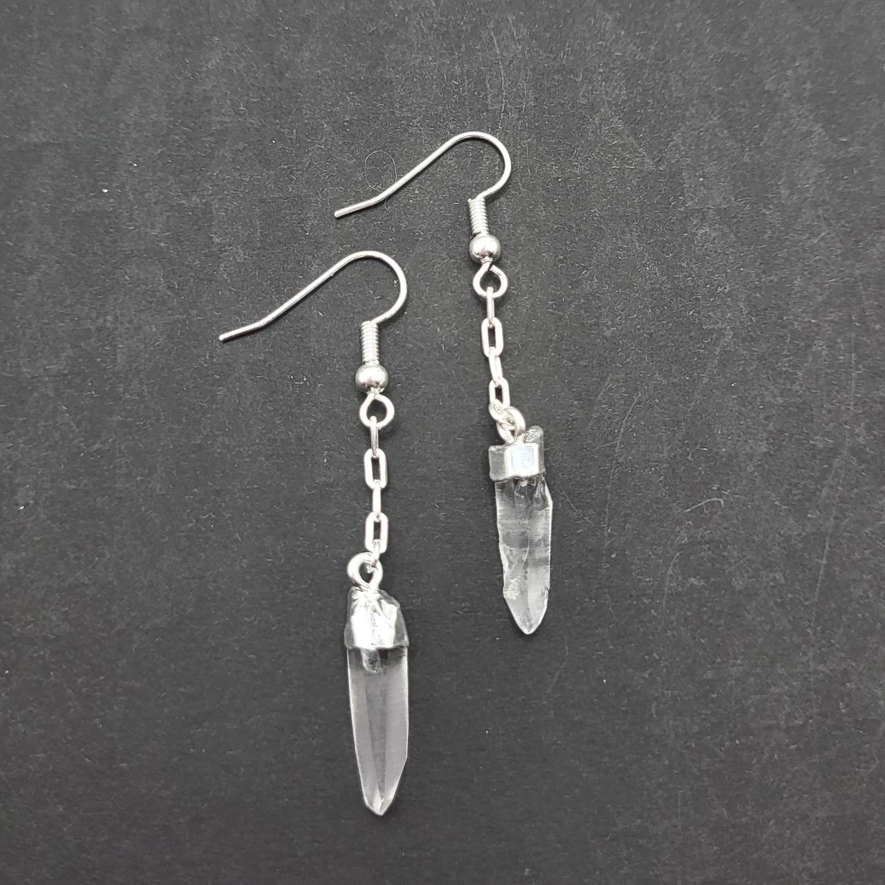 Quartz Earrings