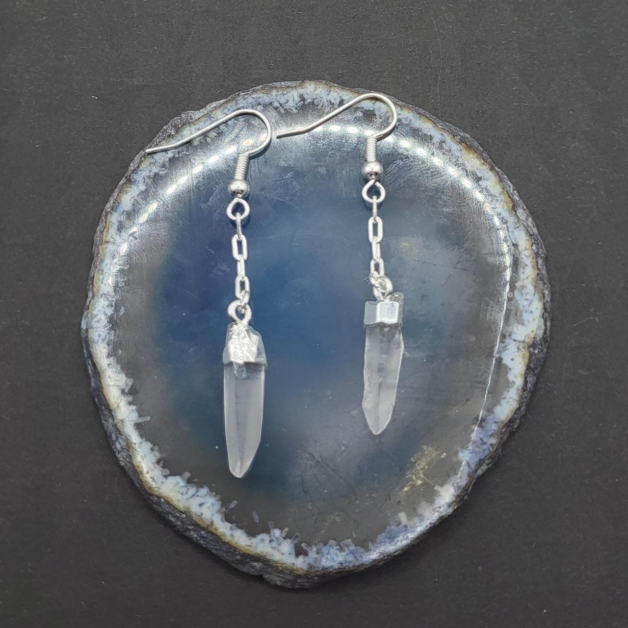 Quartz Earrings