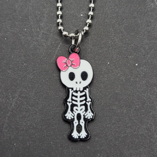 Cute Skeleton Necklace