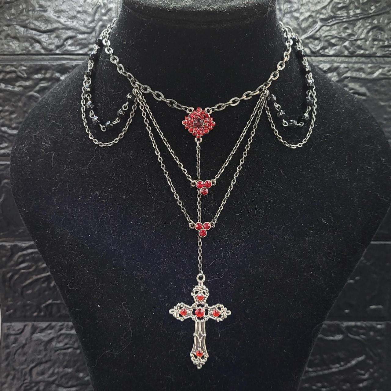 Gothic Cross Necklace