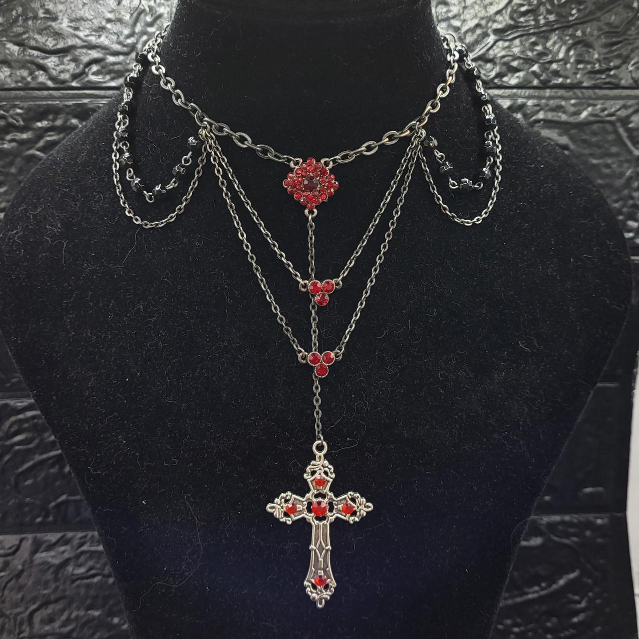 Gothic Cross Necklace