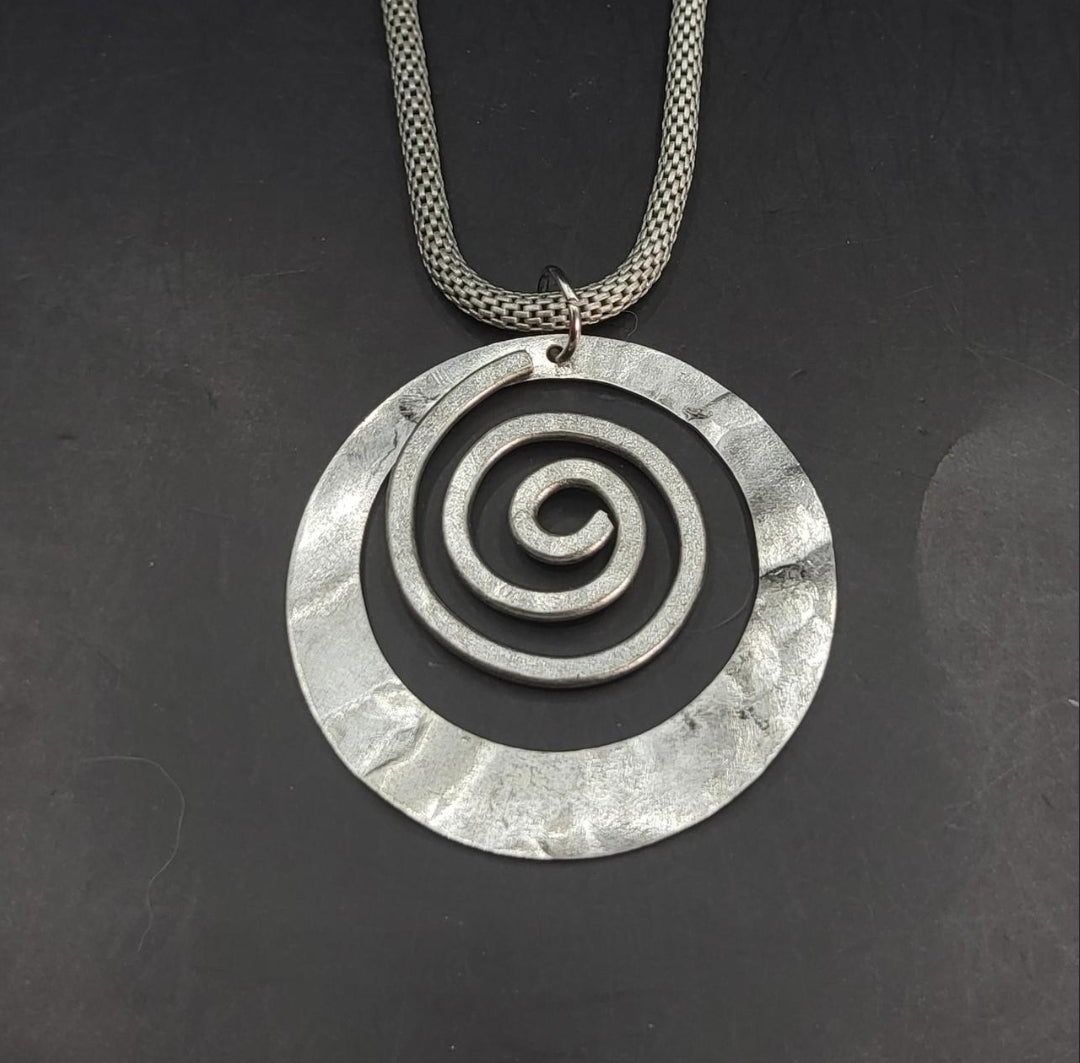 Boho Spiral Necklace