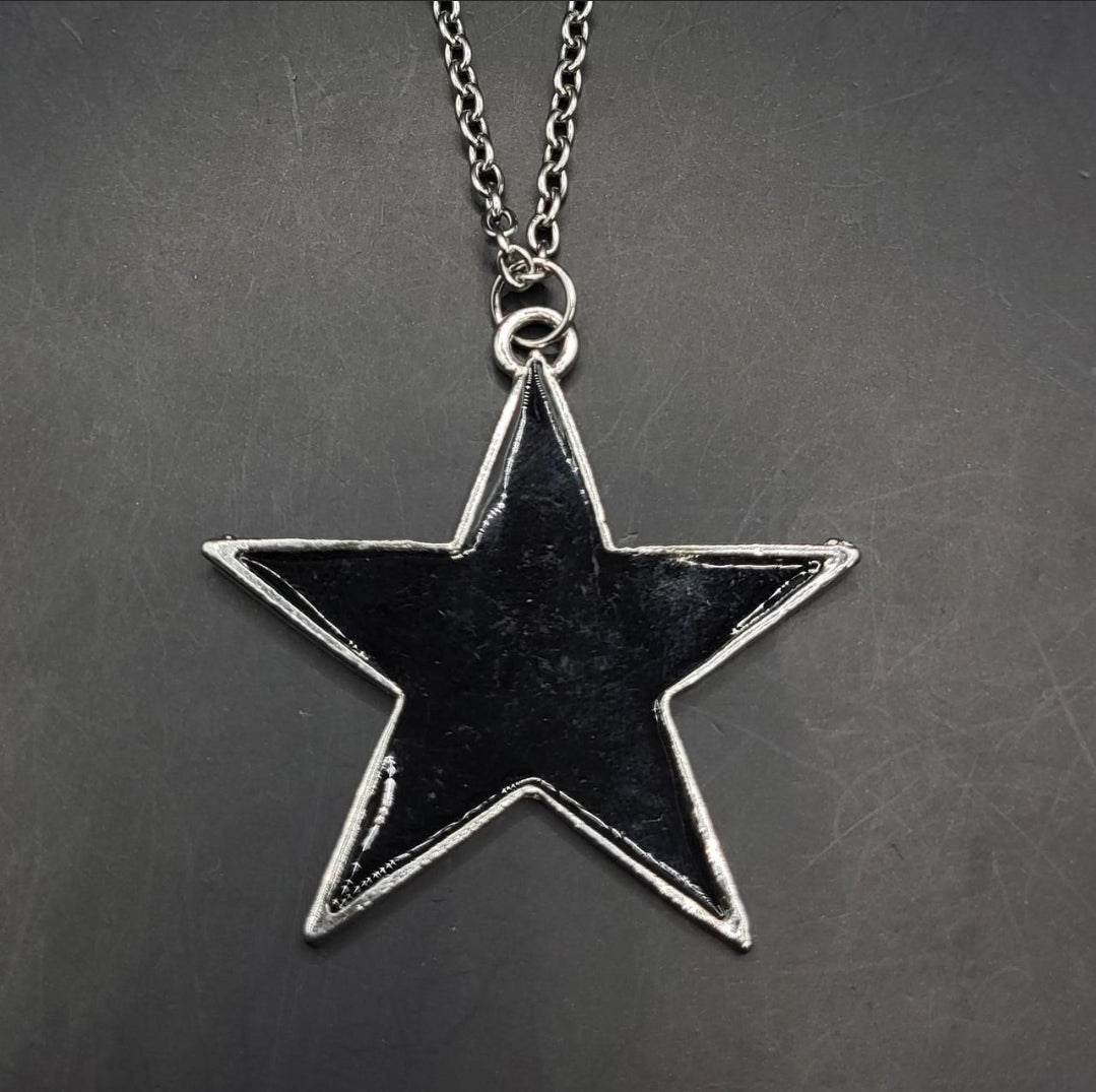 Black Star Necklace