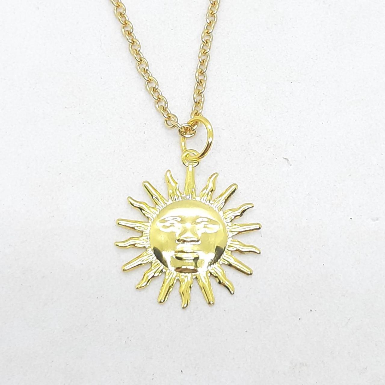 Sun or Moon Necklace