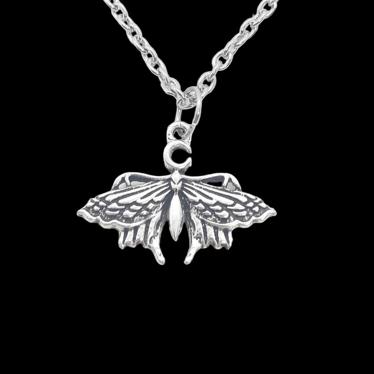 Moth necklace