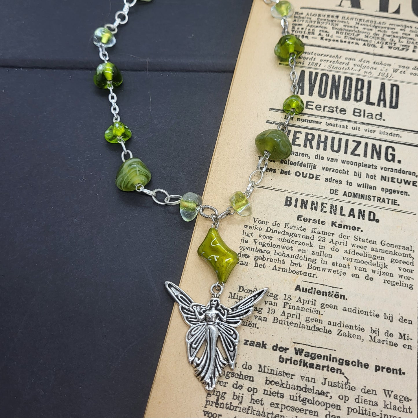 Green Fairy Necklace