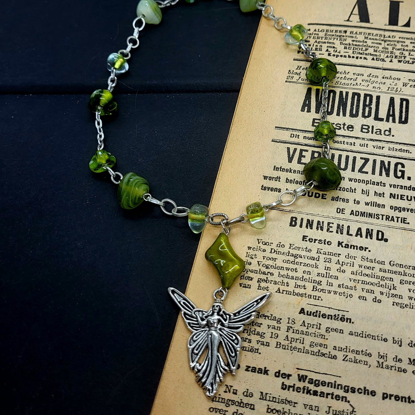 Green Fairy Necklace