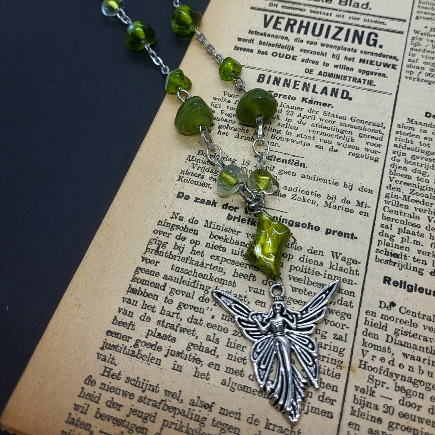 Green Fairy Necklace