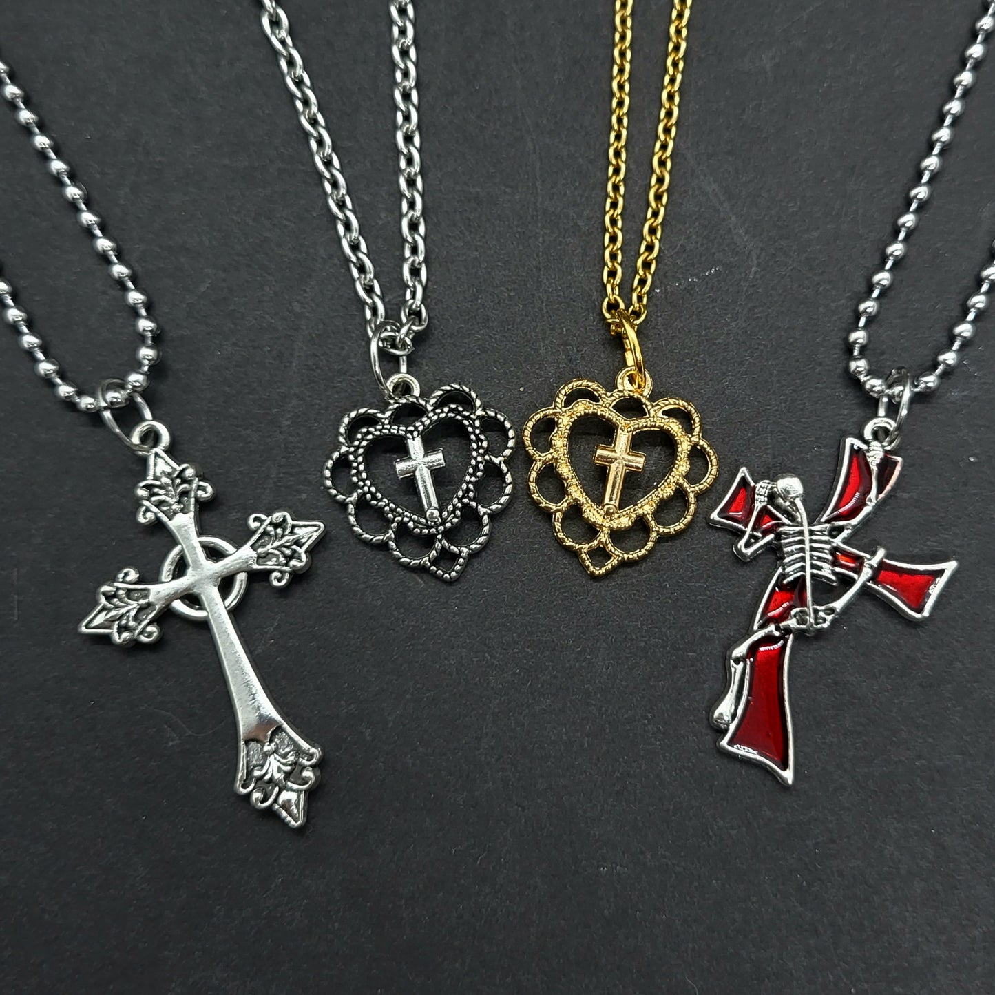 Gothic Cross Necklaces