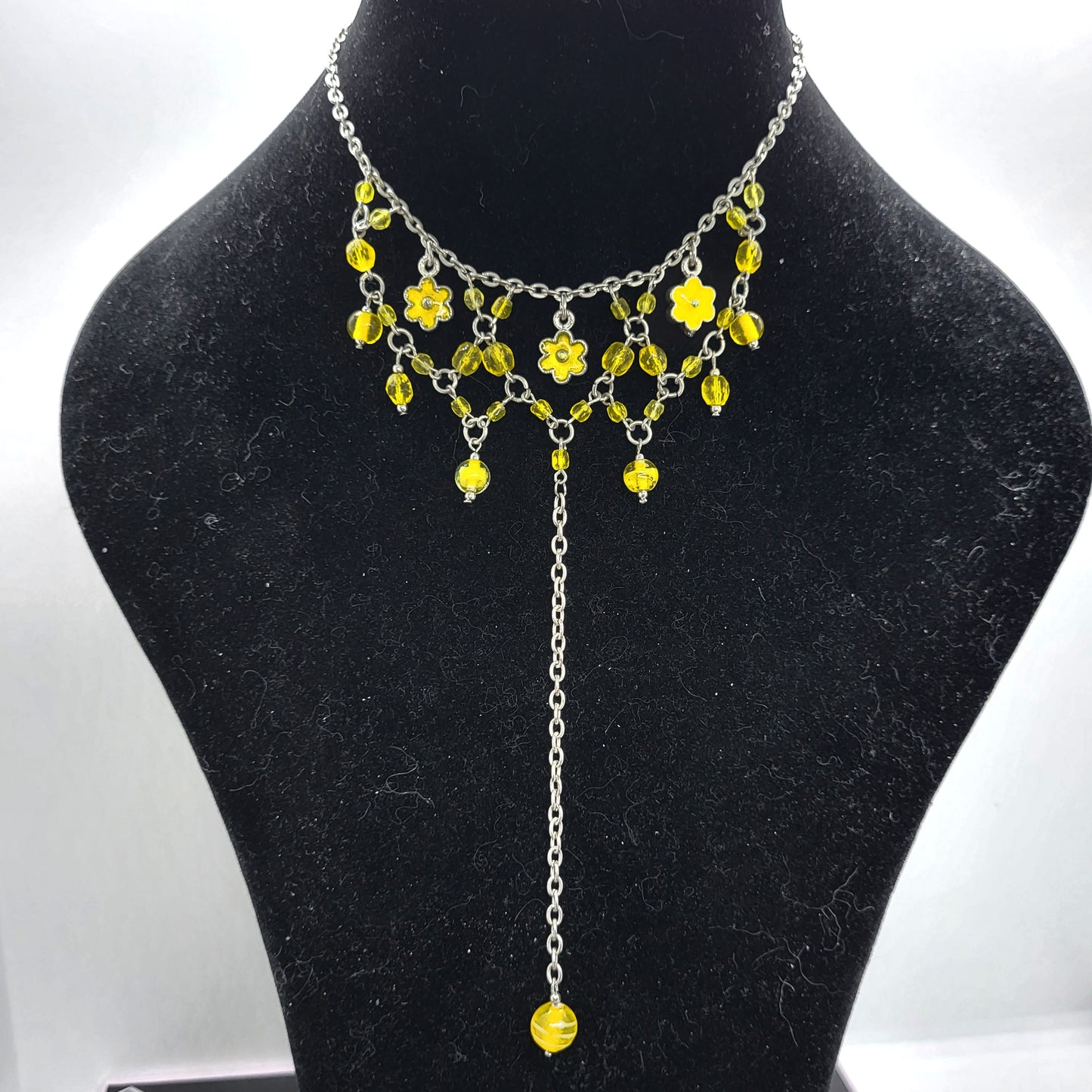 Yellow Flower Necklace