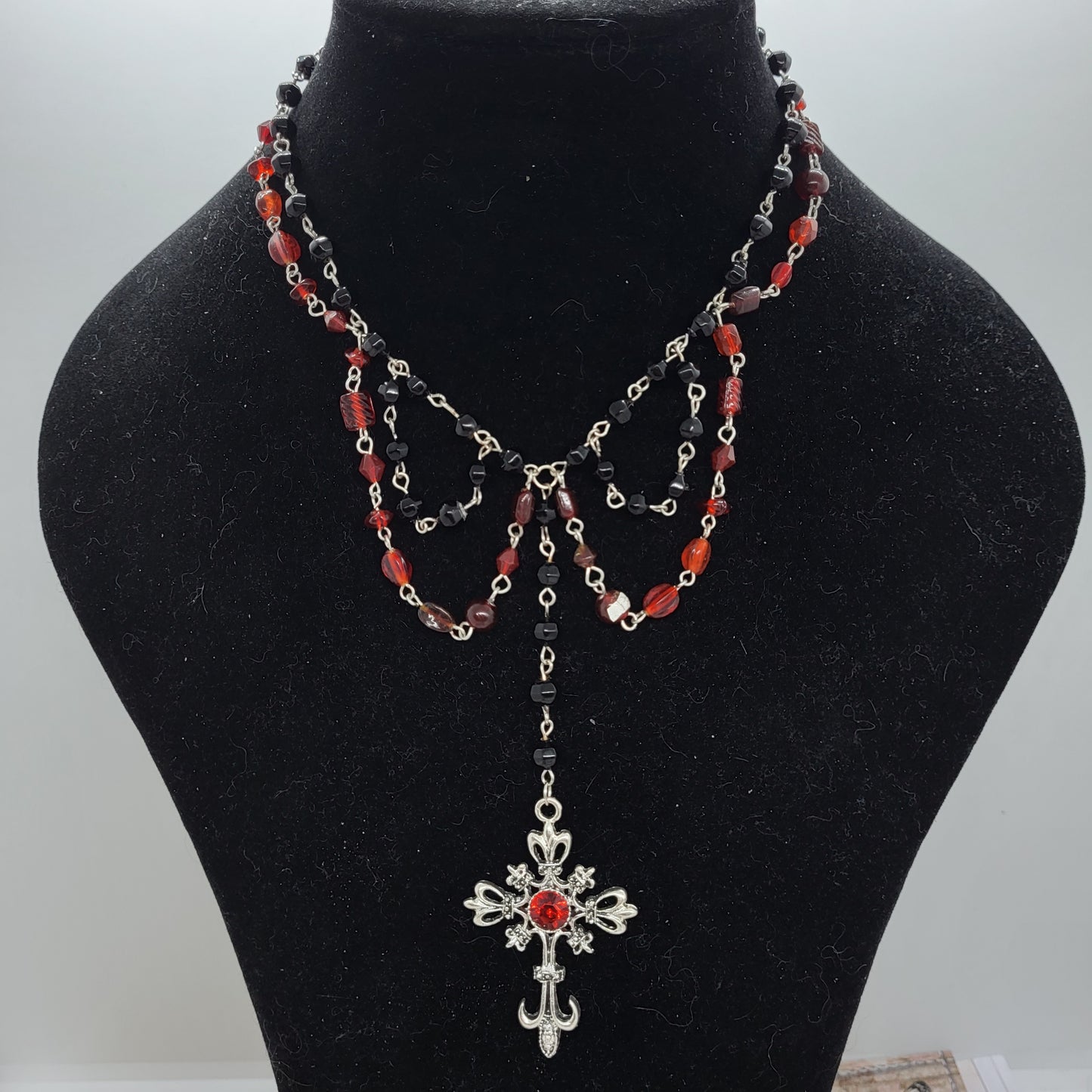 Gothic Cross Necklace