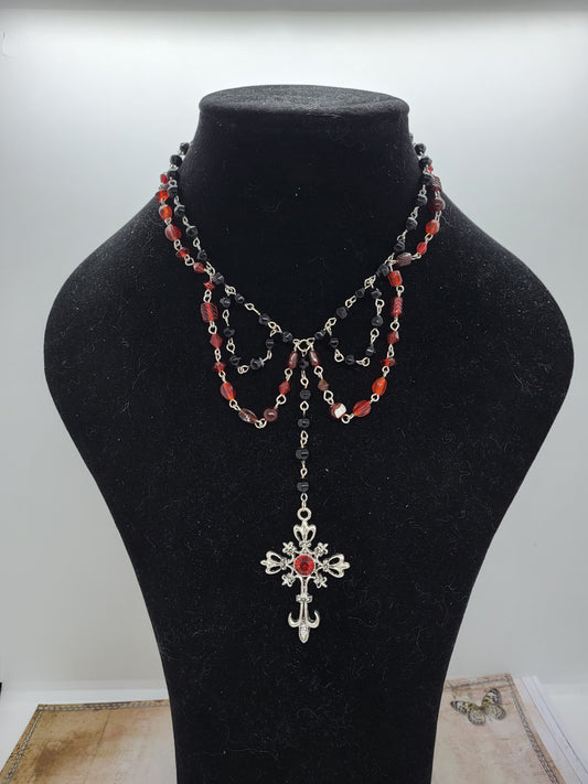 Gothic Cross Necklace