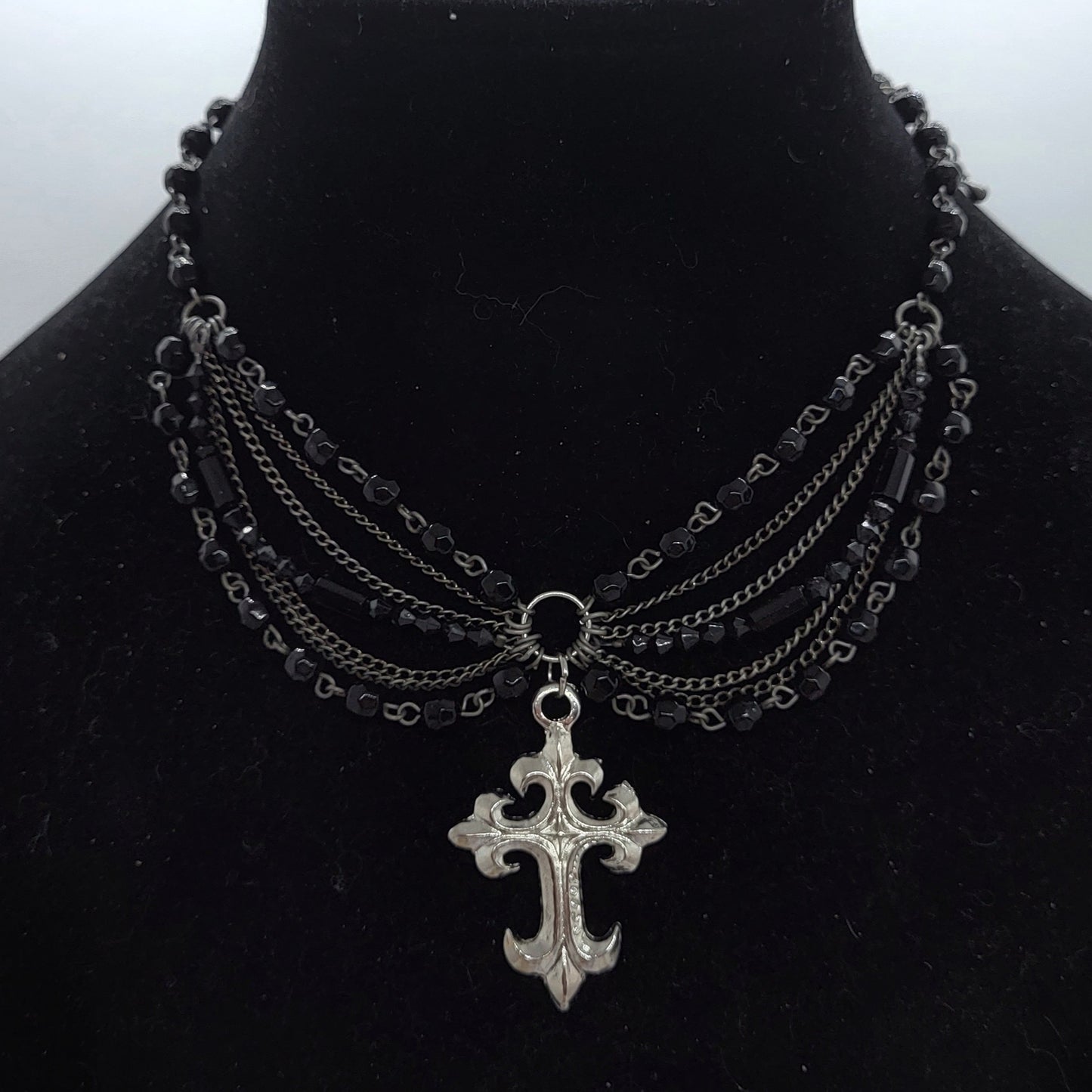 Gothic Cross Necklace