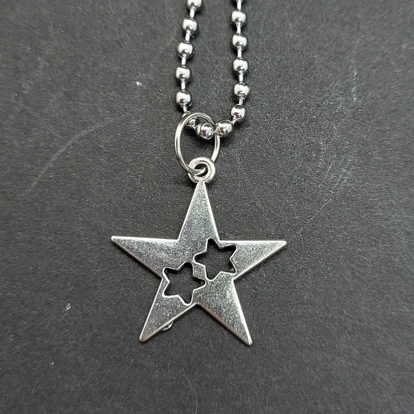 Sun, moon and star necklaces