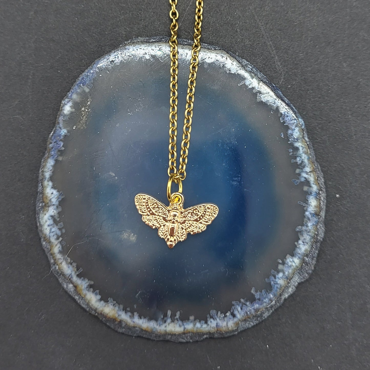 Moth Necklaces