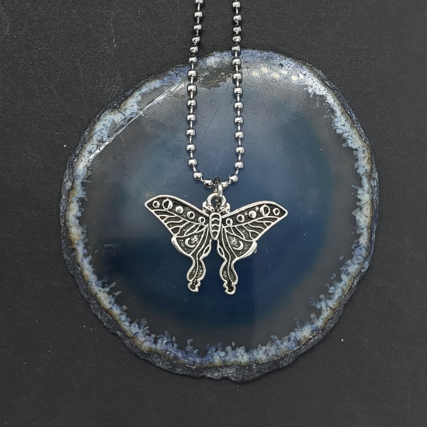 Moth Necklaces