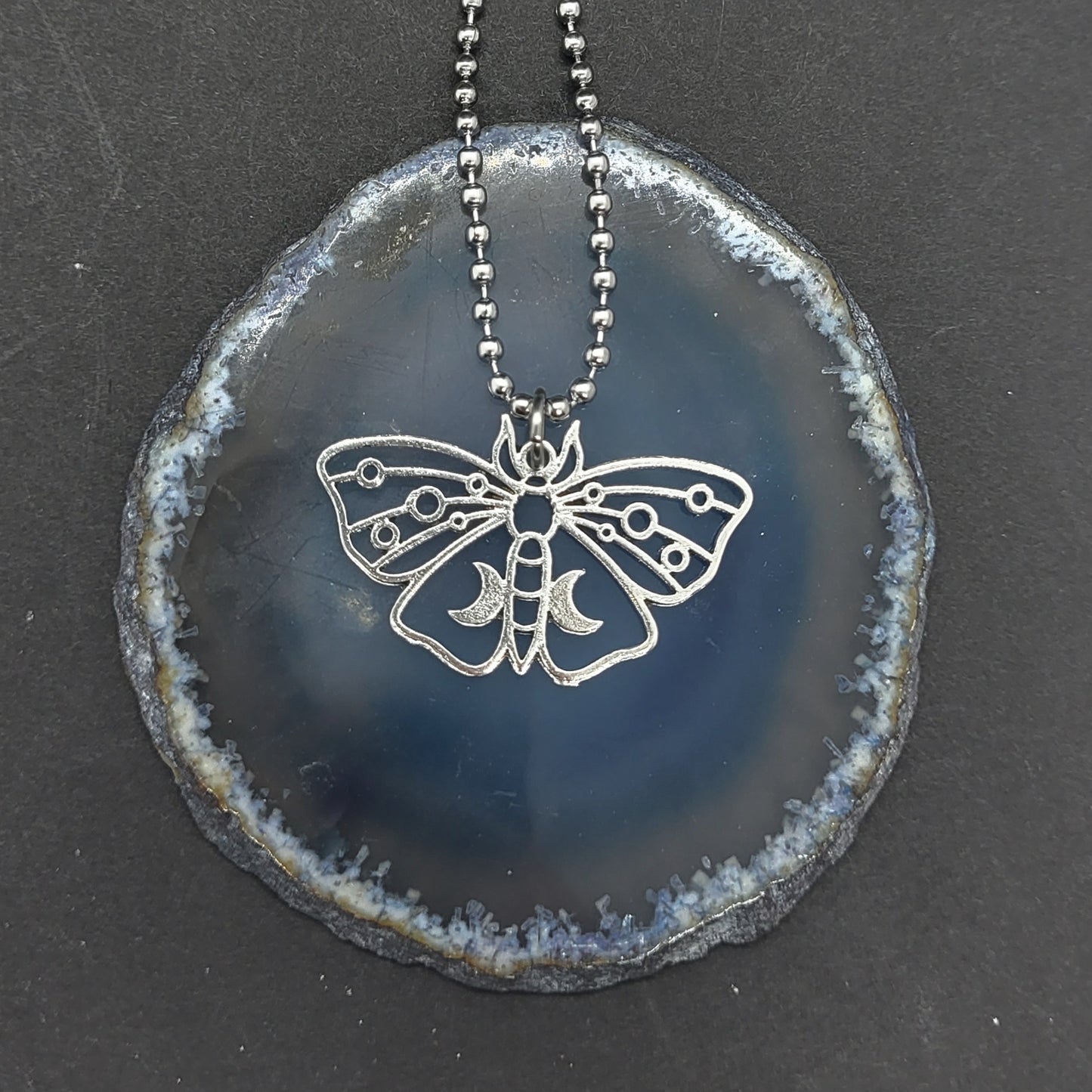 Moth Necklaces