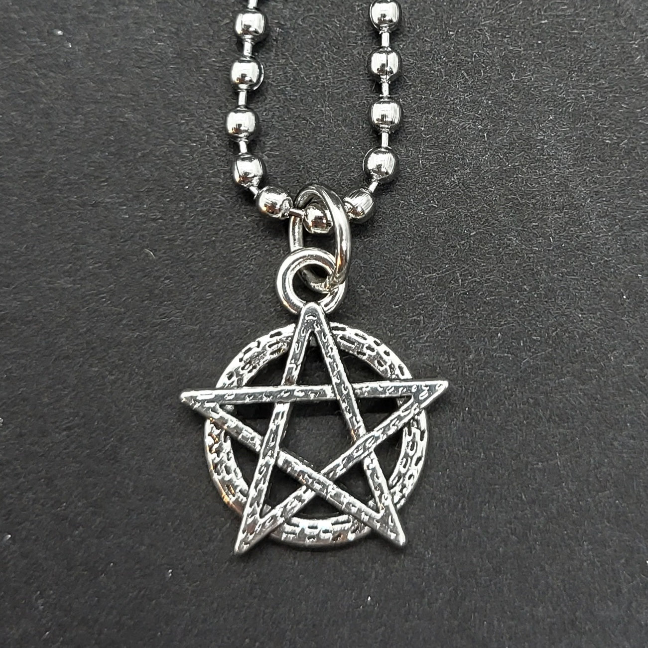 Handmade pentacle necklaces