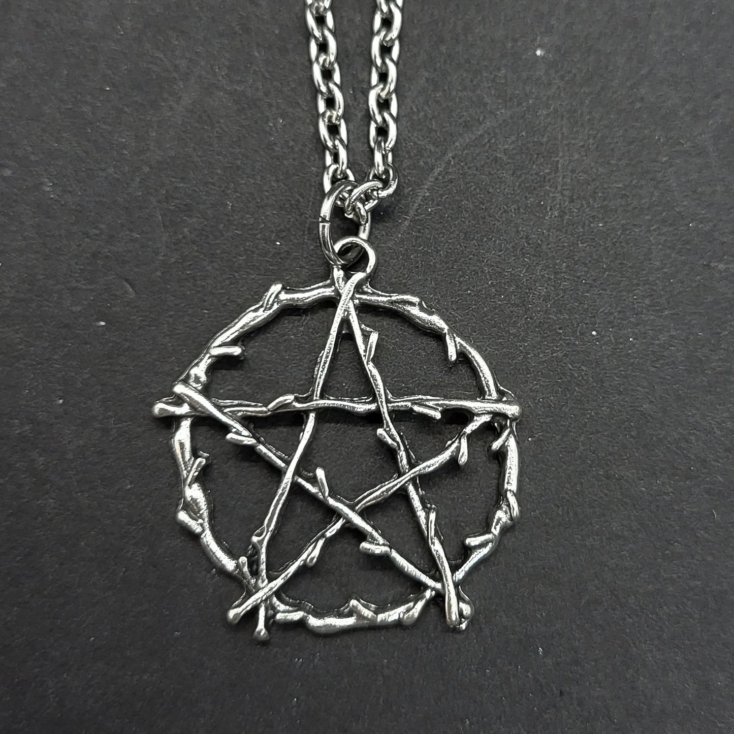 Handmade pentacle necklaces