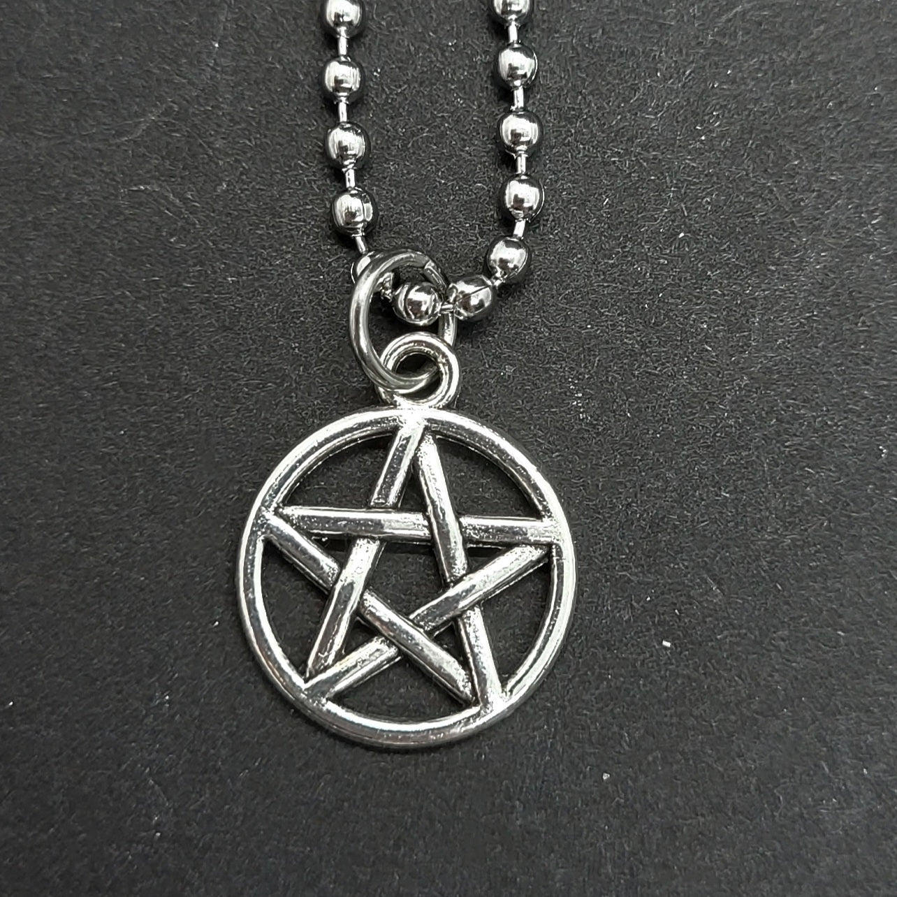 Handmade pentacle necklaces